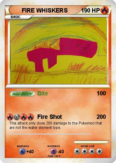 Pokemon FIRE WHISKERS