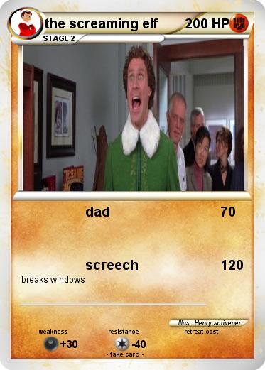 Pokemon the screaming elf
