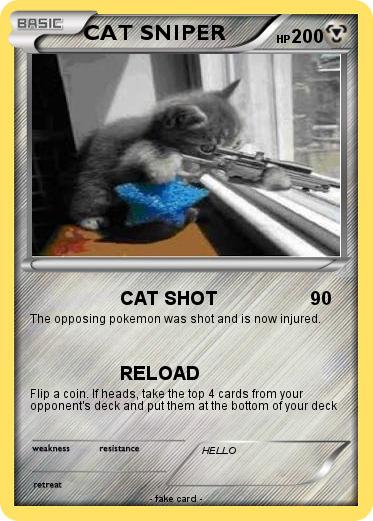 Pokemon CAT SNIPER