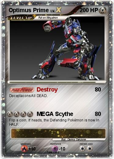 Pokemon Optimus Prime