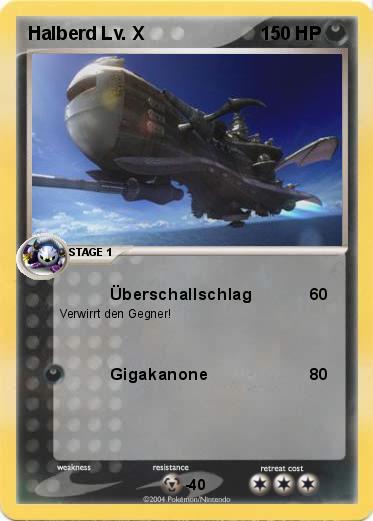 Pokemon Halberd Lv. X