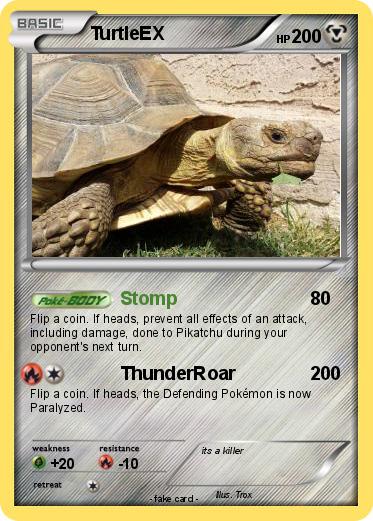 Pokemon TurtleEX