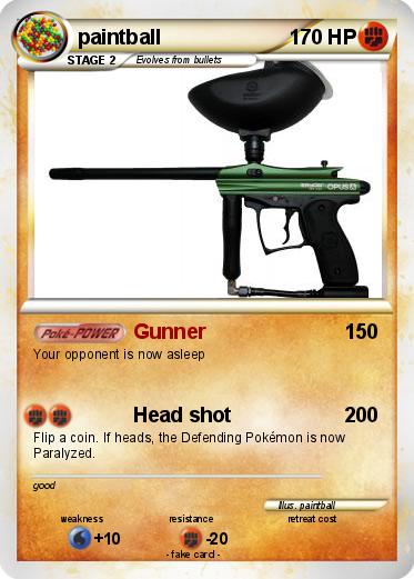 Pokemon paintball