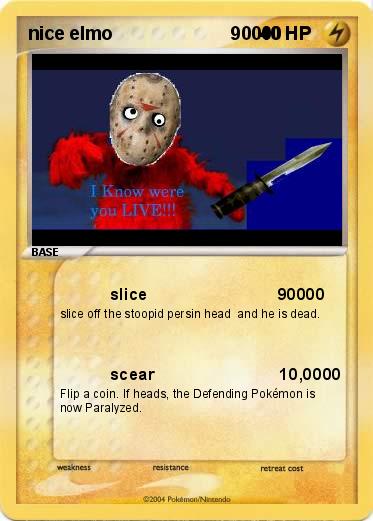 Pokemon nice elmo                       90000 