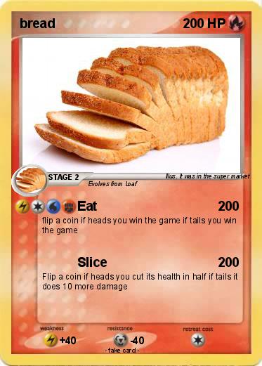 Pokemon bread