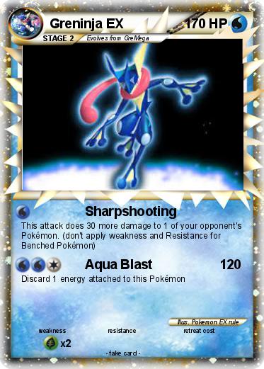 Pokemon Greninja EX