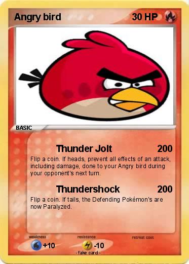 Pokemon Angry bird