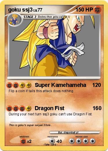 Pokemon goku ssj3