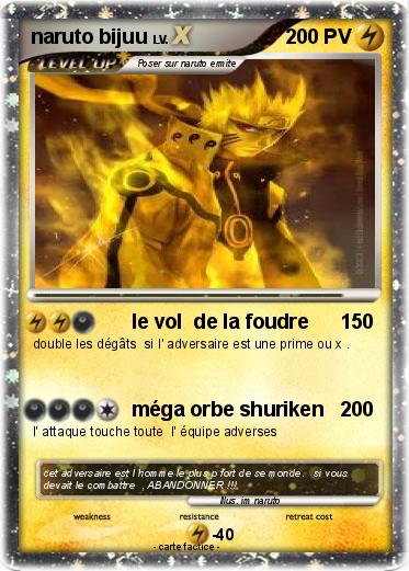 Pokemon naruto bijuu