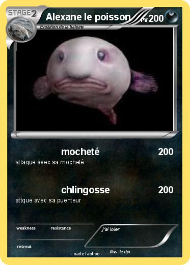Pokemon Alexane le poisson