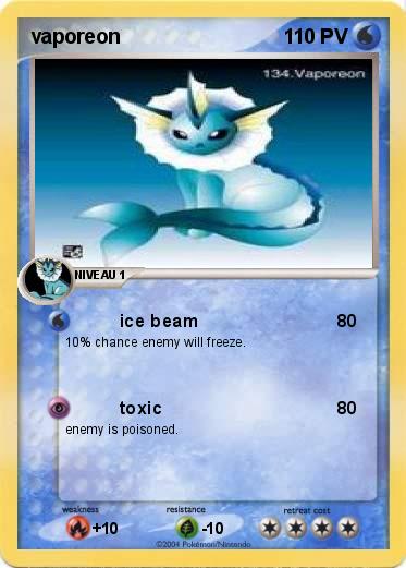 Pokemon vaporeon