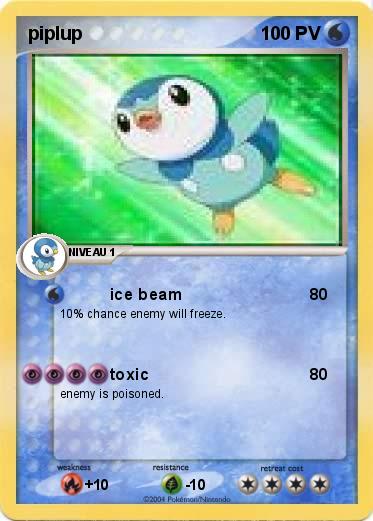 Pokemon piplup