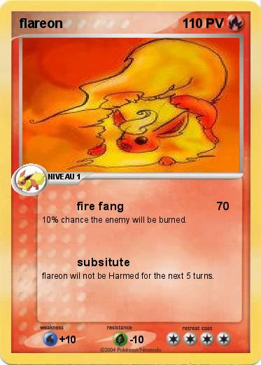 Pokemon flareon