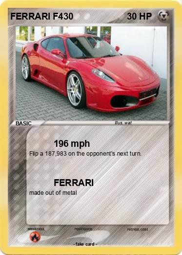 Pokemon FERRARI F430