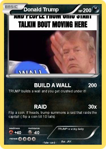 Pokemon Donald Trump