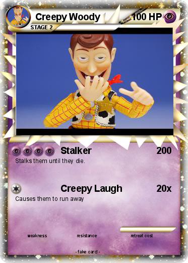 Pokemon Creepy Woody