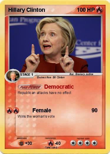 Pokemon Hillary Clinton