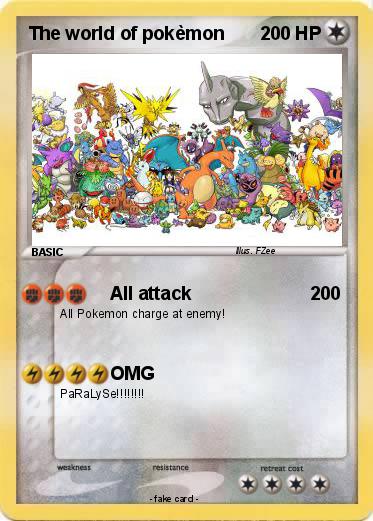 Pokemon The world of pokèmon