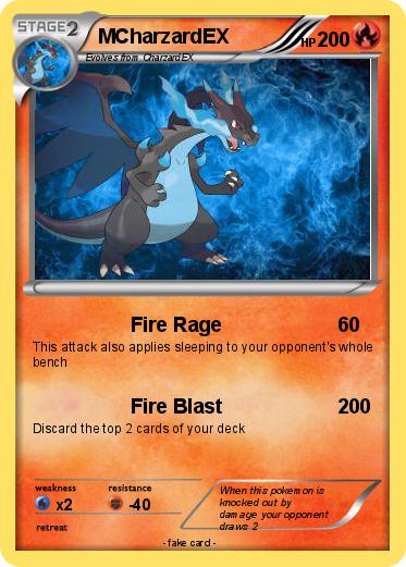 Pokemon MCharzardEX