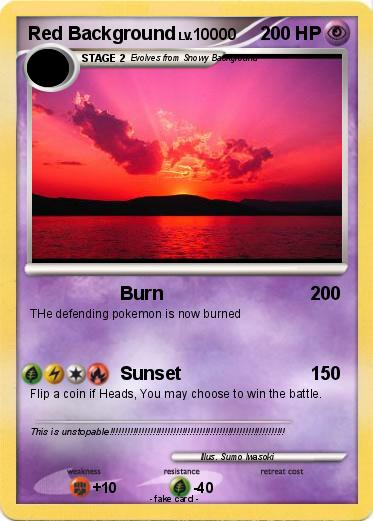 Pokemon Red Background