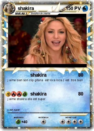 Pokemon shakira