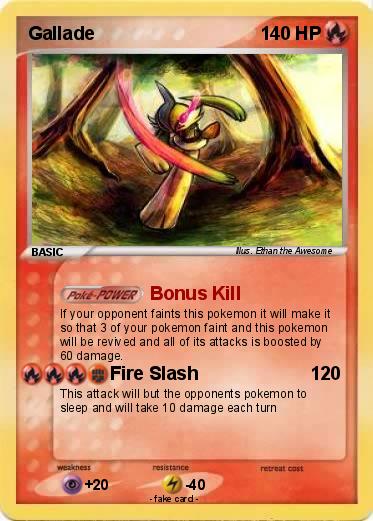 Pokemon Gallade