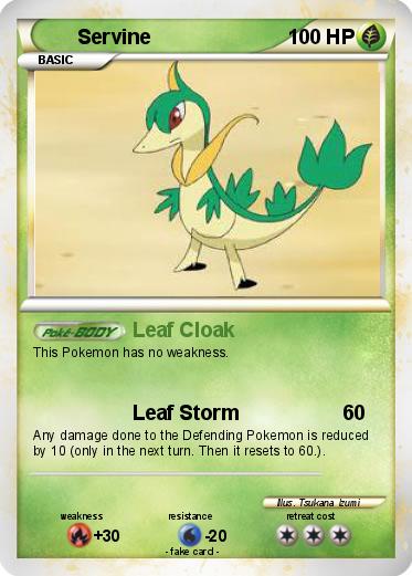 Pokemon Servine