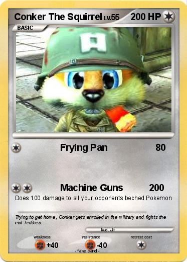 Pokemon Conker The Squirrel
