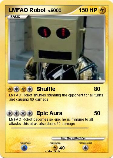 Pokemon LMFAO Robot