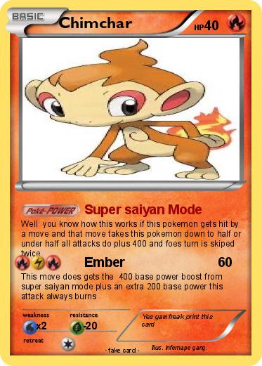 Pokemon Chimchar