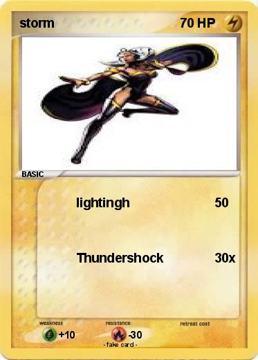 Pokemon storm