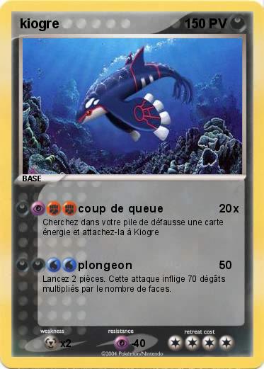 Pokemon kiogre