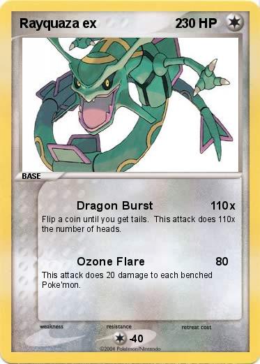 Pokemon Rayquaza ex                      2