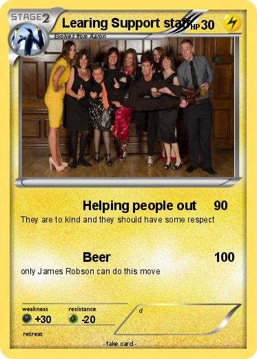 Pokemon Learing Support staff