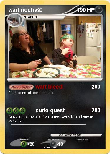 Pokemon wart nocf