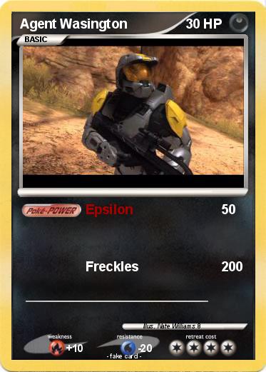 Pokemon Agent Wasington