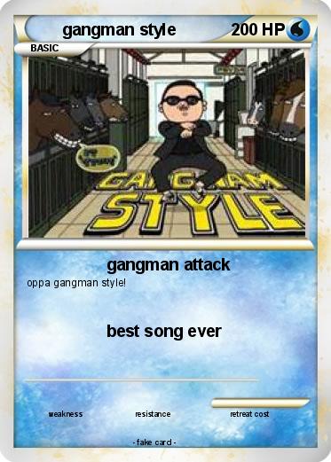 Pokemon gangman style