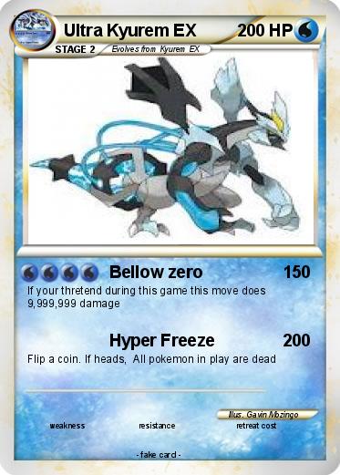 Pokemon Ultra Kyurem EX