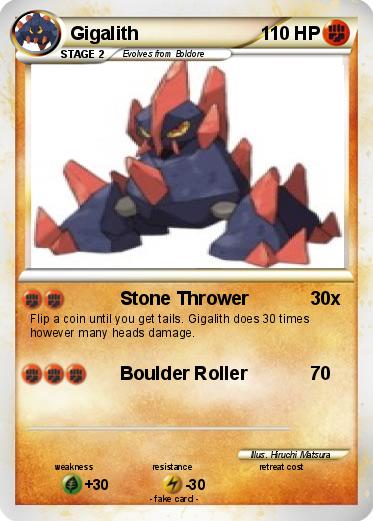 Pokemon Gigalith