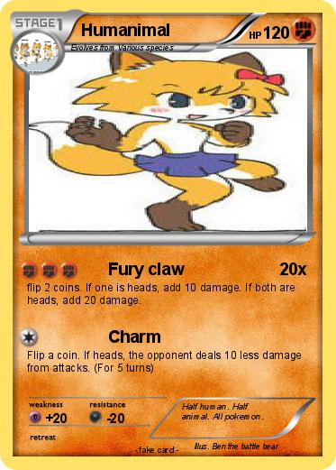 Pokemon Humanimal