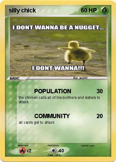 Pokemon silly chick