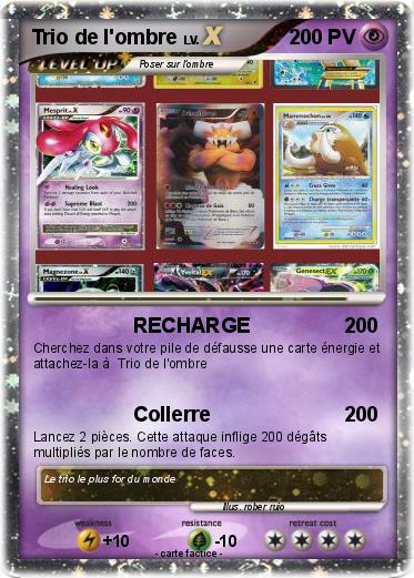 Pokemon Trio de l'ombre
