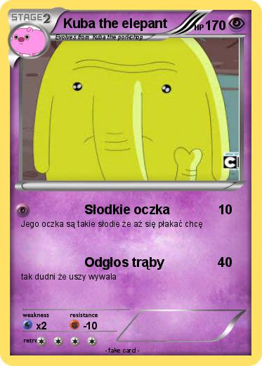 Pokemon Kuba the elepant
