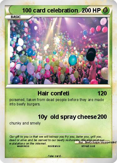Pokemon 100 card celebration