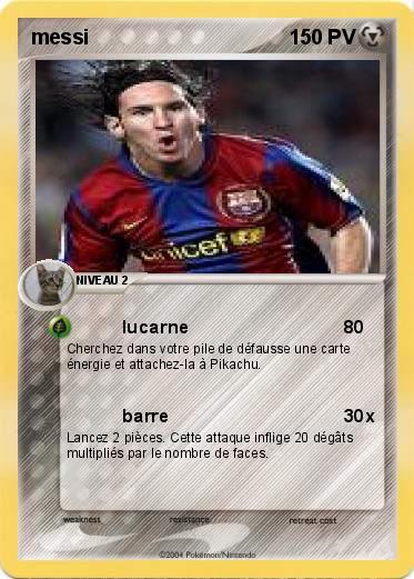 Pokemon messi