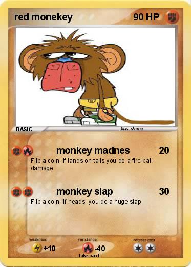 Pokemon red monekey