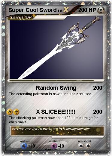 Pokemon Super Cool Sword