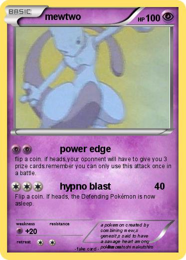 Pokemon mewtwo