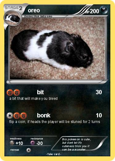 Pokemon oreo