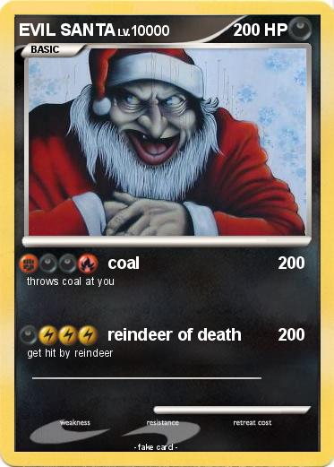 Pokemon EVIL SANTA